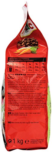 Frolic Hundefutter Trockenfutter für kleine Hunde mit Rind, Karotten und Getreide, 1 Beutel (1 x 1kg)
