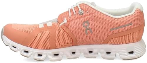 On Womens, Cloud 5 Flamingo/Pearl 9.5 Medium