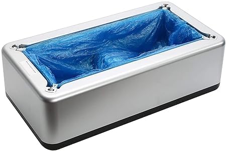 SVR-Automatic Shoe Cover Dispenser Shoe Covers Machine with 100pcs T Buckle Shoe Covers Shoe Cover for Home, Office, Supermarket, Factory, Lab COLOR (SILVER) (B0CWDWWZJY) Amazon Price History, Amazon Price Tracker
