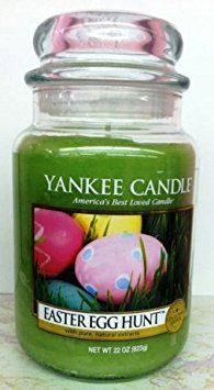 Yankee Candle 22 oz Large Jar Candle 2015 Limited Edition EASTER EGG HUNT (Kiwi Berries)