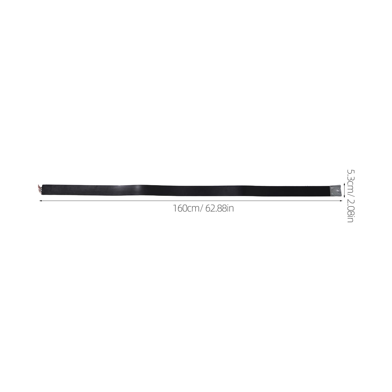 Alipis Bande Antistatique Caoutchouc 160 Cm pour Camion Poids Lourd, Sangle de Mise la Terre 4 Fils Cuivre, Résistante aux Intempéries, Usage Intensif pour Sécurité Véhicule