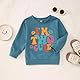 BOUTIKOME 2. Geburtstag Sweatshirt für Mädchen “I’m Two Cute” Drucker Pullover Zweiter Geburtstags Kinder Outfits Schwesterchen Rundhals Langarmshirt Herbst Winter Babykleidung(Blau,2 Jahre)