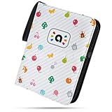 Four grids, 25 pages Card Holder for Yoto 200 Cards Capacity Card Case Organizer with Zipper Binder for Yoto Player, Holder Album Trading Game Cards Collection Binders