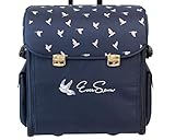 Eversewn Sewing Machine Rolling Tote (Navy)
