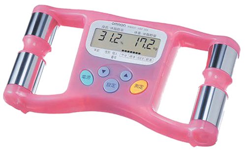 【美品】OMRON 体脂肪計・体組成計 オムロン（OMRON） 体重体組成計 体重計 HBF-214-W ホワイト カラダ