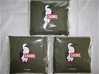 セブンイレブンチャムス コラボ エコバッグ オリーブグリーン 3点 コンビニに適した小さめサイズ