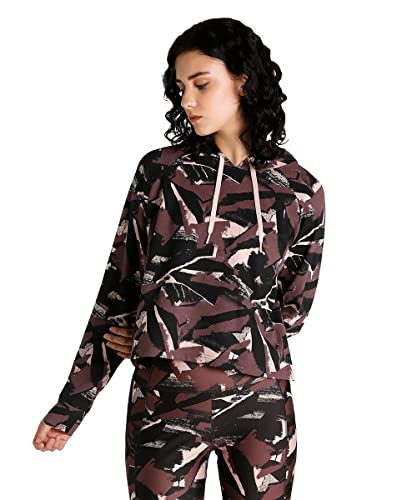 Image of Modern Sports Women's Printed Relaxed Fit Hoodie
