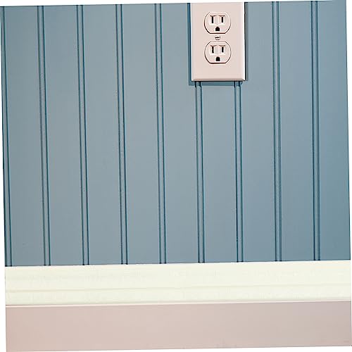 Uonlytech 3 Rolos De Adesivo De Parede De Rodapé Backsplash Guarnição De Azulejo Flexível Faixa De G