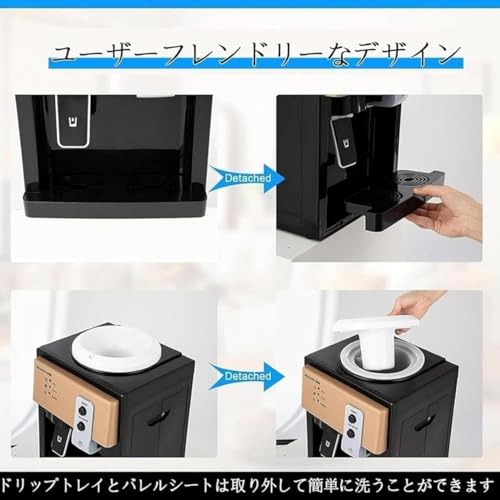 TVT コンパクトな家庭用卓上ウォーターディスペンサー 温水・冷水 即沸騰 湯美&あったかモード ペットボトル対応 瞬間 湯沸かし 卓上 ウォーターサーバー ペットボトルサーバー 利用して冷水・熱湯を手軽に給水 温冷機 アイスウォーム＆ホットバージョン 003 の商品画像 6