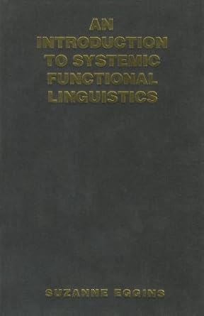 Amazon.com: An Introduction to Systemic Functional Linguistics ...