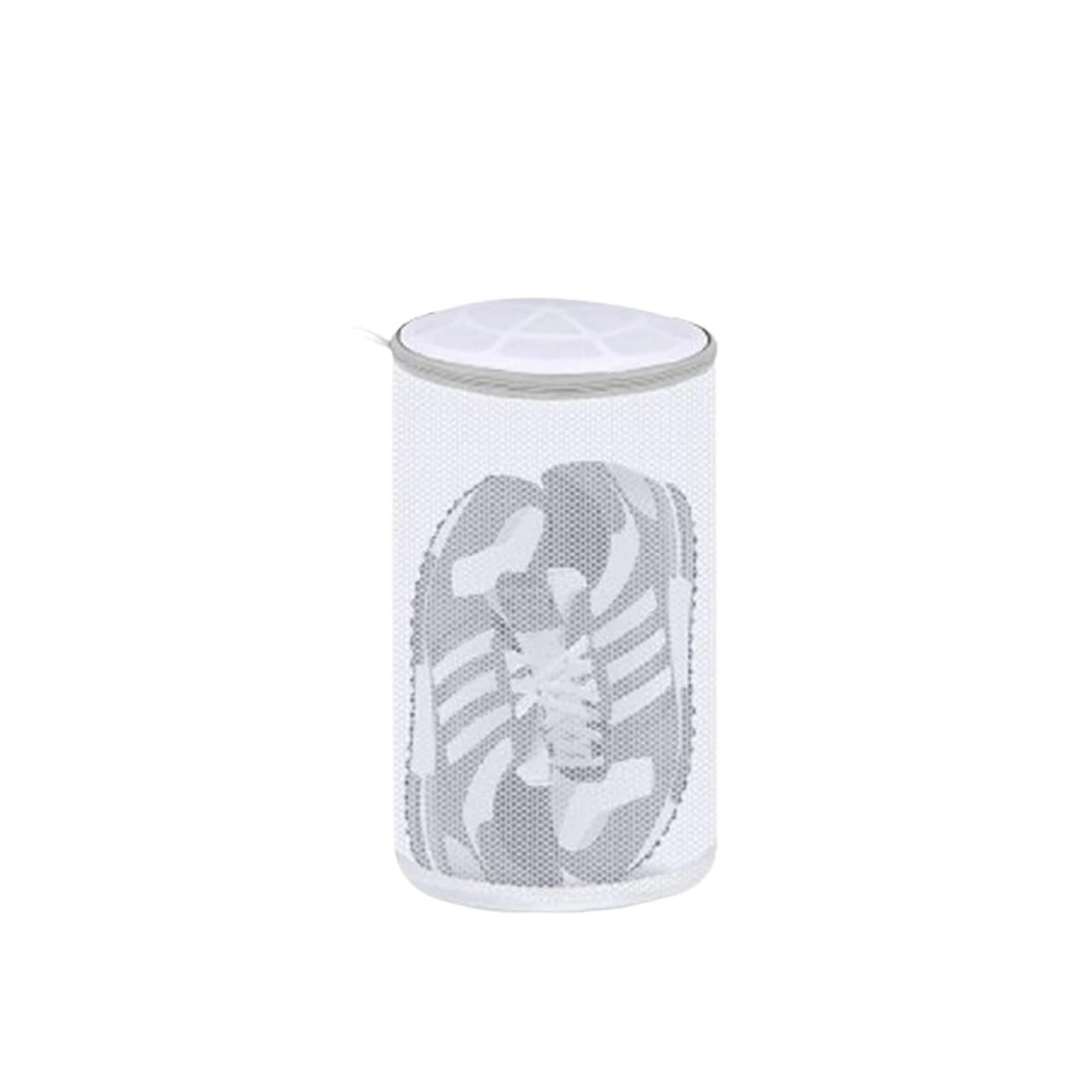 Shoe Wash Bags Mesh Laundry Bags for Delicates Shoe Washing Machine Bag with Hidden Zipper for Sneakers Bras Clothes(1pc Small)