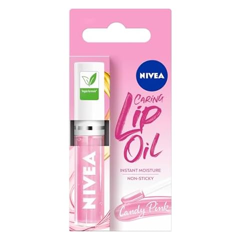 NIVEA Candy Pink Lip Oil with Natural Oils Cover