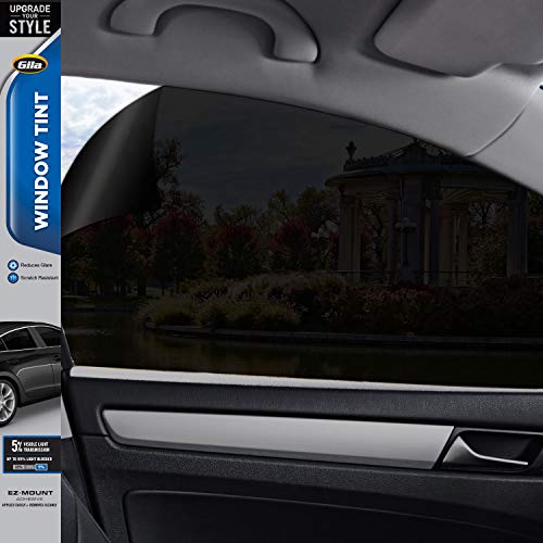 Gila Basic 5% VLT Automotive Window Tint DIY Glare Control UV Blocking 2ft