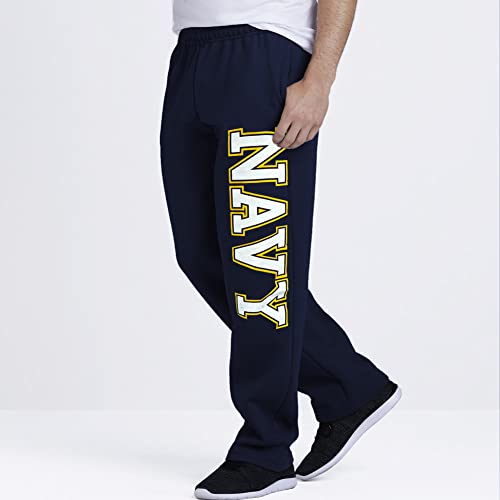 Armed Forces Gear Navy Bold Block Sweatpants (Navy)2