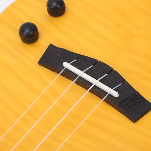 Ukulélé électrique compact 23'' doté d'une batterie intégrée et connexion sans fil - 5