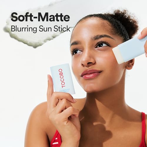 TOCOBO Cotton Airy Sun Stick SPF 50 Broad Spectrum Korean Matte Sunscreen Stick for Face - Travel Size Sebum Control Sunblock -Vegan, Lightweight, 0.67 oz (1single pack) - Image 4