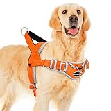 ADVENTUREMORE Dog Harness for Large Dogs No Pull, Sport Dog Halter Harness Reflective Breathable Dog