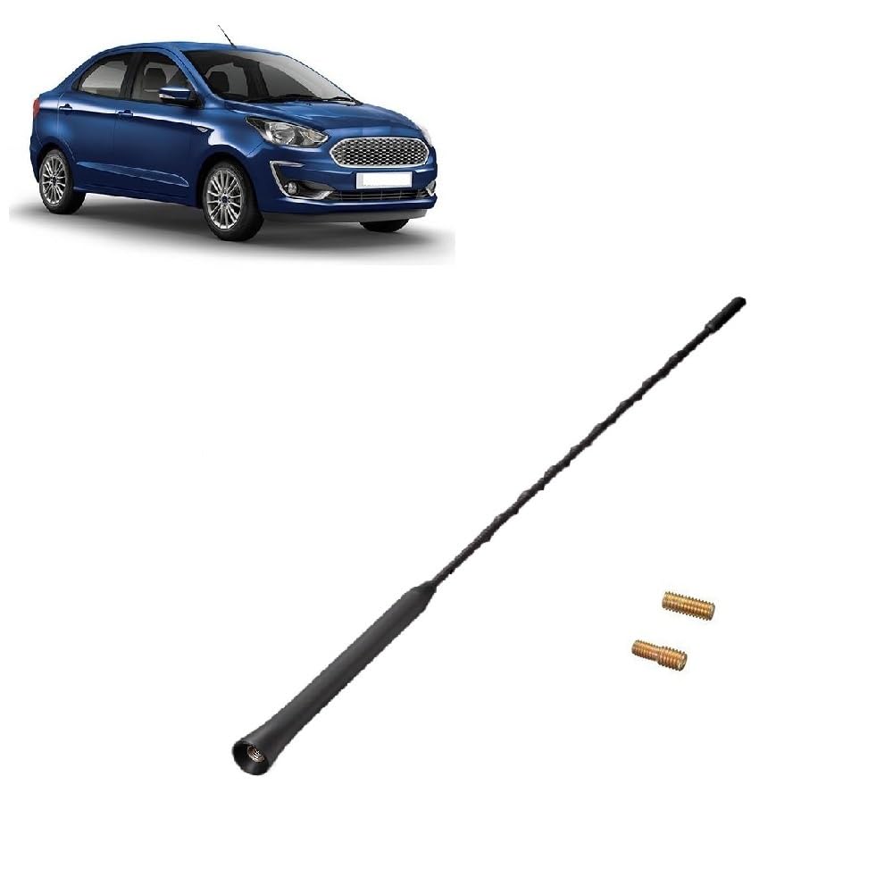 Antenna Replacement Rod Audio Radio FM/AM Car Roof Antenna Rod Compatible with (Figo Aspire)