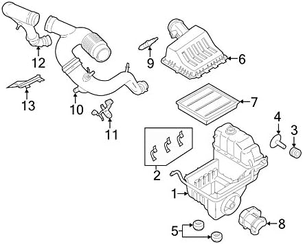 Genuine Ford Parts - Hose - Air (FL1Z-9C623-A)