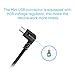 GPS Charger Cable,Mini USB 6.6ft Universal GPS Charging Cord With Voltage Regulator Module 90 Degree Angle Mini USB Power Wire for Garmin GPS Navigator Drive 51 65 Nuvi 50lm 2555lmt 2595lmt 40lm 1300