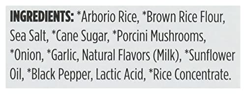 Lundberg Family Farms - Traditional Italian Risotto, Porcini Wild Mushroom, Convenient Side Dish, 20 Minute Cook Time, Pantry Staple, Non-Gmo, Gluten-Free, Usda Certified Organic (5.9 Oz, 1-Pack) #TOP3