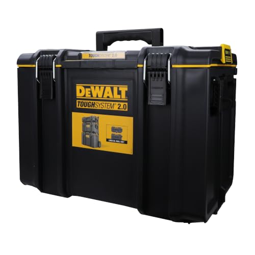 Heavy-duty toolbox with IP65 seal, 50kg load, auto-latching, removable tray, and tracker-ready design—ideal for secure, stackable jobsite tool storage. - 25