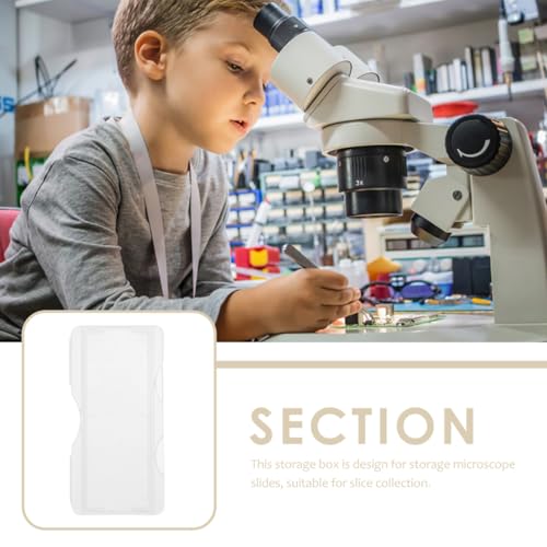 Support pour lames de microscope 100 fentes pour protéger vos préparations fragiles