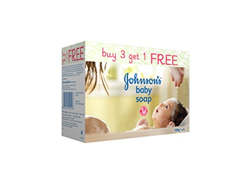 Image of Johnson's baby Soap, 150g (Buy 3 get 1 Free)