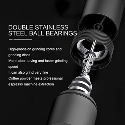 Handgekurbelte KaffeemüHle, Tragbare HandmüHle, KaffeemüHle, Einstellbare Dicke, Cnc-Schneiden Aus Edelstahl… – Bild 5