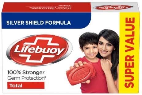 Image of Lifebuoy Total 10 Soap Singles 150 gm Pack