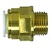 Produktbild 15mm x 1/2 SPEEDFIT Tapered Brass Male Adapter by Speedfit