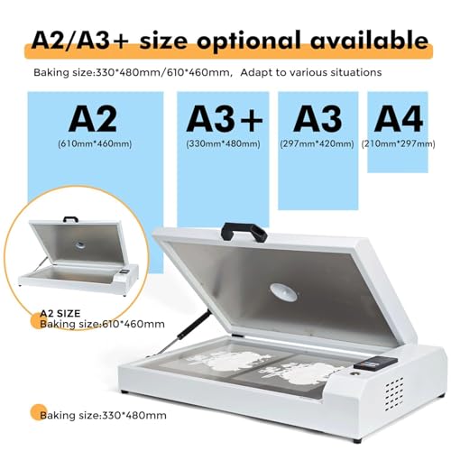 Four DTF A3+ à double chauffage 340x490mm avec contrôleur LED - 4