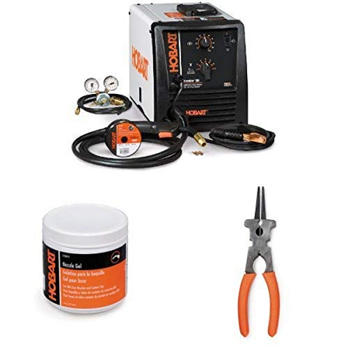 Hobart Handler 190 With Spoolrunner And Welding Mig Accessory Nozzle Gel, Welding Pliers #TOP5