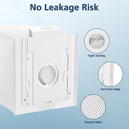 Image of 8 Pack VCA-ADB90 Dust Bag for Samsung VCA-SAE903 /AA & VCA-SAE904 /AA | Replacement Bags for Jet 75 Complete 75+ 90+ 70+ Series Stick Cordless Vacuum Cleaners, Compared to Part VCA-ADB90 /XAA