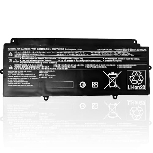 FPB0340S FPCBP536 FPCBP535 Batterie portatili per Fujitsu LifeBook E548 U937 U938 U939 U939 U939X CP737634-01 (14.4V 50Wh 3490mAh)