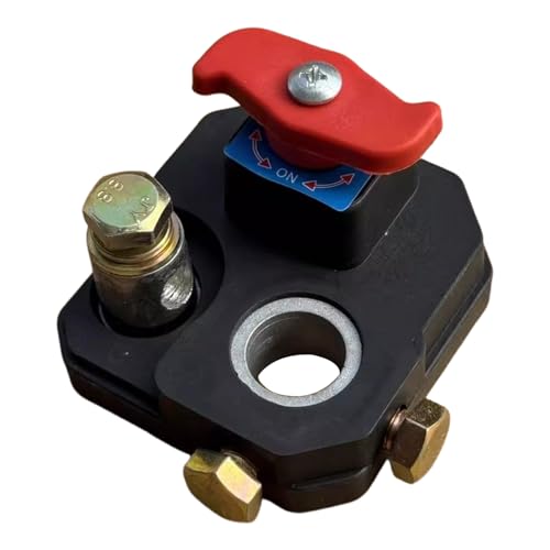 Wimnqie Interruptor de Desconexión de Batería de Coche - Desconexión Rápida de Batería 12V/24V de Alto Rendimiento - Componentes Auxiliares Automotrices,para Aplicaciones