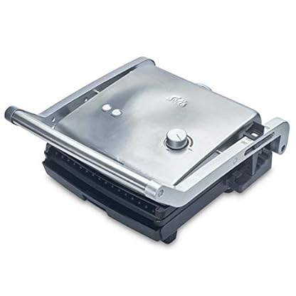 Solis Kontaktgrill mit abnehmbaren Grillplatten, Stufenlose Temperaturregulierung, 1800 Watt, Grill & More (Typ 7952) – Bild 3