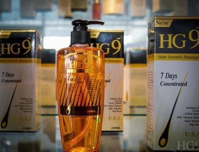 Fast Hair Growth Shampoo 7 Days Concentrated All Hair Type 220ml.