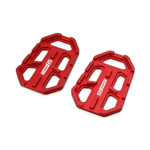 LPBRMDJW Reposapies Moto Pedales De Clavijas Anchas para Motocicleta, Estriberas De Descanso para B&M&W G310GS F750GS F850GS R1200GS G310gs F 750 850 1200 GS, Accesorios