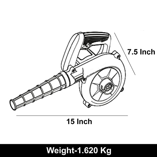 Elmico 700W 100% Copper Armature/Binding Lawn Sprinkler, Water Mister,/continuously 60 min use Spray Bottle for Herbicides,Pesticides,Fertilizers,Garden Water Sprayer for Home(Made in India)