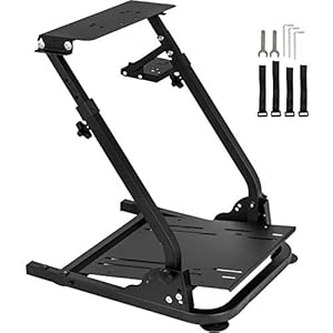 VEVOR Racing Stand Stuurwielstandaard voor Logitech Racing Simulator Wheel Stand Racing Wheel Stand Pro Shifter Mount…