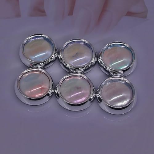 Magic White Pearl Chrome Nail Powder Solid Glitter Fairy Shell Nails Art Powder Holographic Ice Transparent Aurora Moonlight Manicure Pigment with Tool