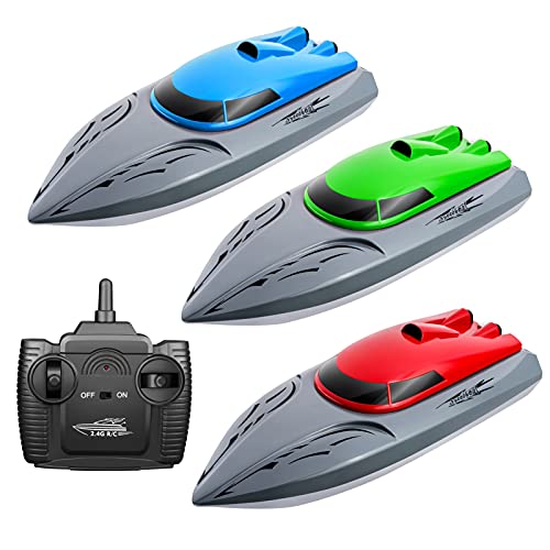 Zwbfu 806 2.4G barco RC barco com controle remoto 20 km/h brinquedo à prova d'água de alta velocde