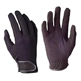 Toyvian Reithandschuhe l Aus Mikrofasergewebe Berührungssensitiv Verstellbar Atmungsaktiv Unisex Für Reitsport Und Reitausbildung