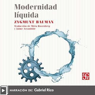 Diseño de la portada del título Modernidad l&iacute;quida