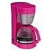 Produktbild Cloer 5017-1 Filterkaffee-Automat mit Warmhaltefunktion, 800 W, Glaskanne für bis zu 10 Tassen, Filtergröße 1x4, pink, Kunststoff, Edelstahl
