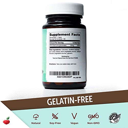 Yuve Vegan Probiotic Gummies & Vegan Zinc 50Mg Bundle - Digestion & Immunity Boost - Vegan, Natural, Non-Gmo #TOP2