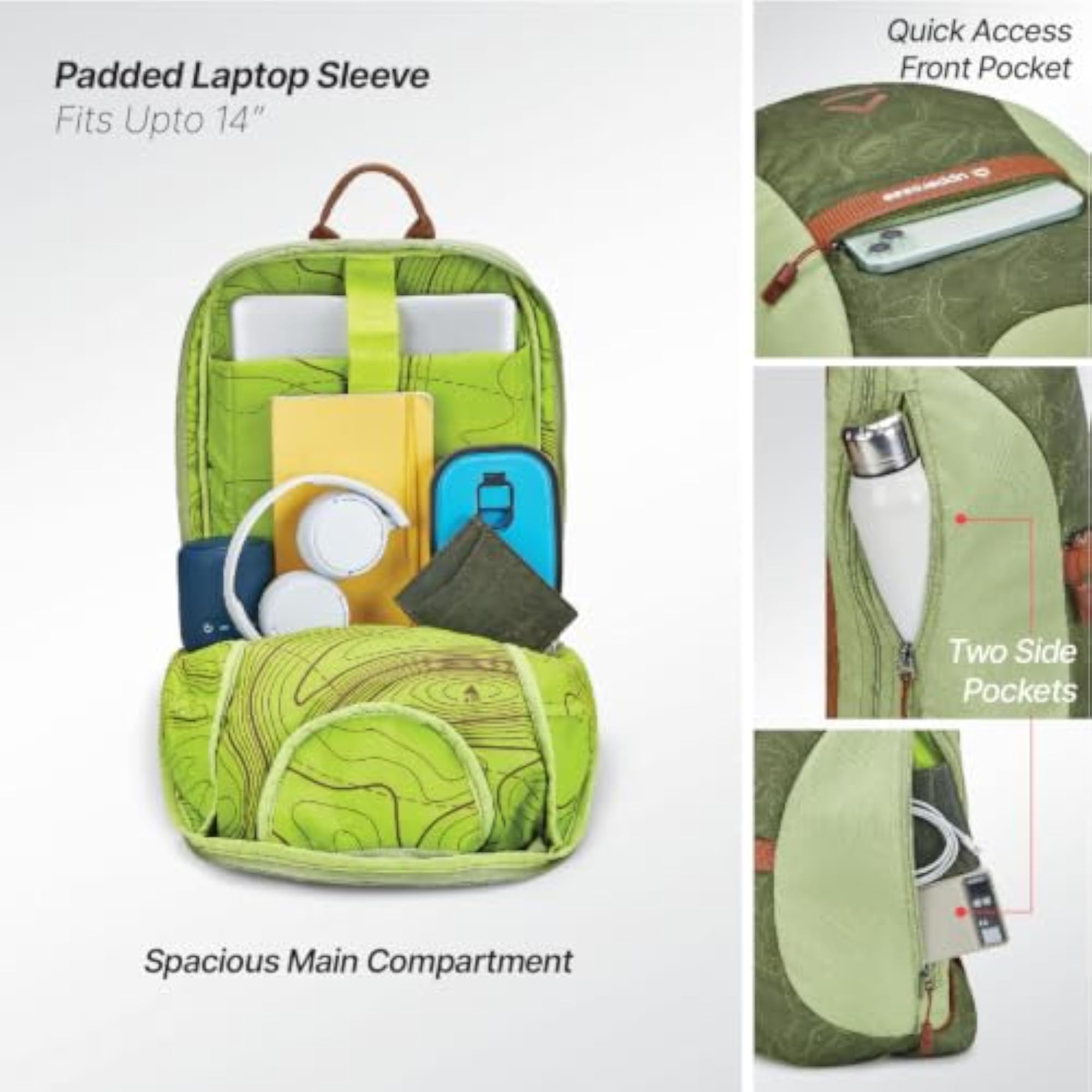 Revo Laptop Backpack for Up to 14 Inch