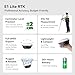 E1 Lite GNSS RTK GPS Surveying Equipment – 1408 Channels RTK Rover for High-Precision Measurement, Land Survey, Topographic Mapping, CORS Correction, with SC200 Collector & Software, FCC Certified