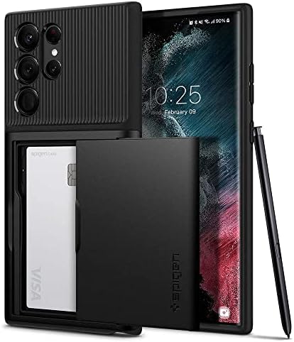 Spigen Slim Armor CS Case Designed for Samsung Galaxy S22 Ultra (2022) - Black